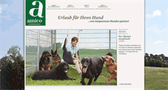 Desktop Screenshot of hundepension-amico.at